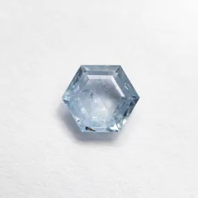 0.74ct 6.30x5.52x2.38mm Hexagon Step Cut Sapphire 23088-20