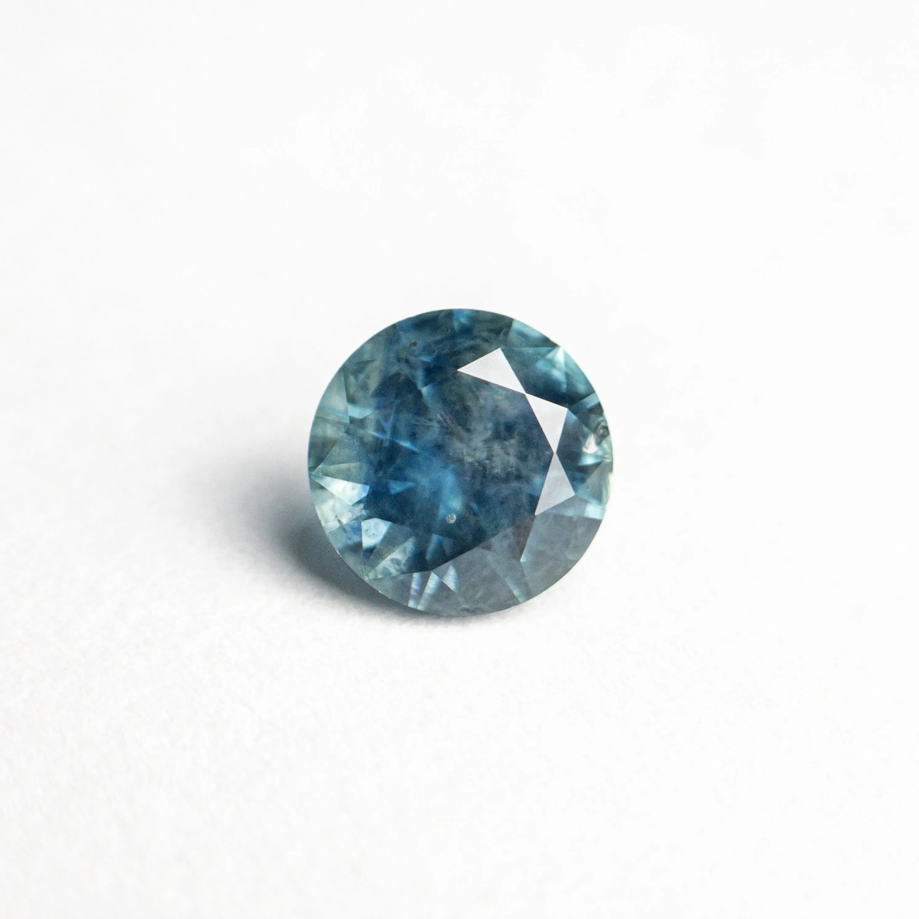 0.78ct 5.50x5.48x3.53mm Round Brilliant Sapphire 19942-19