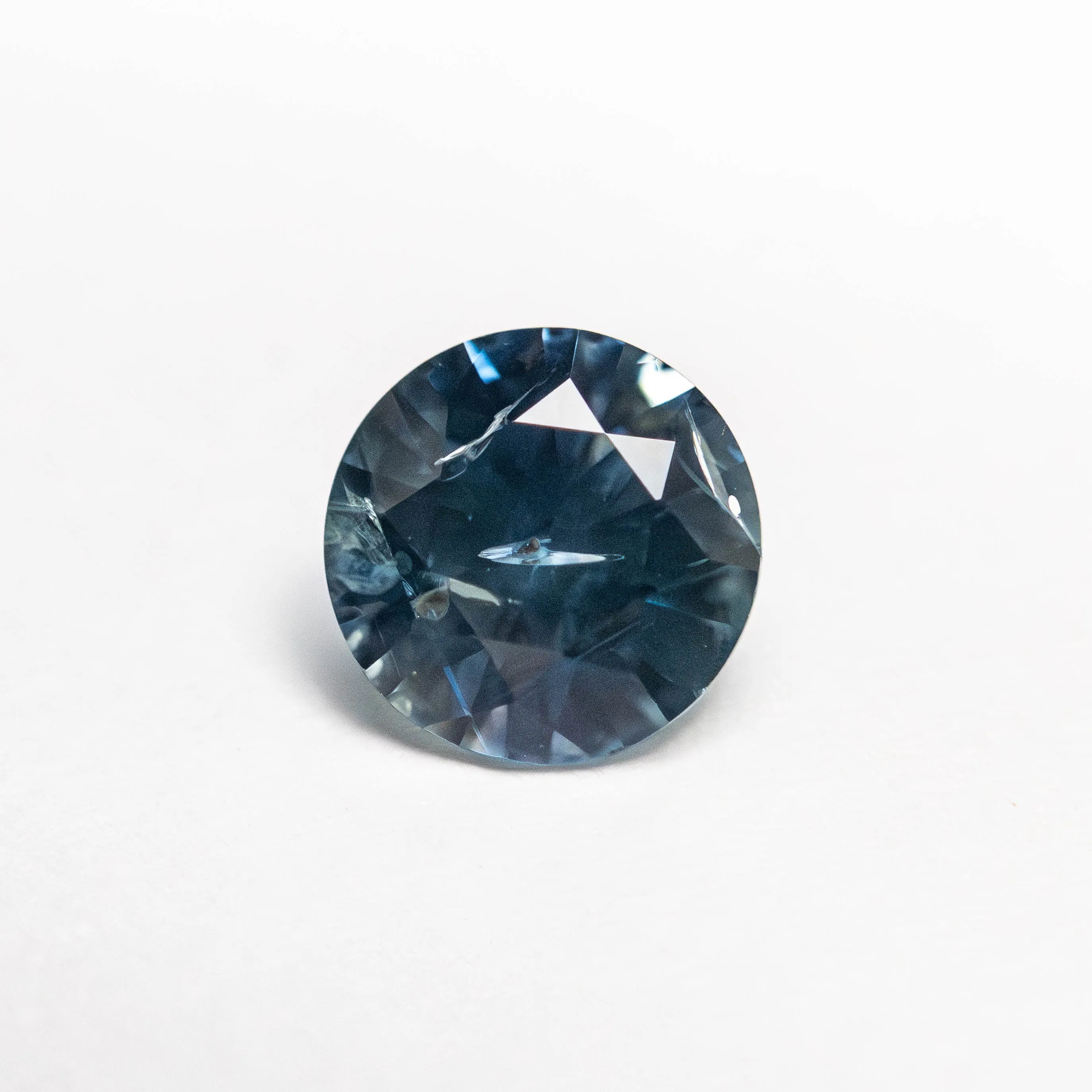 0.93ct 6.08x6.10x3.68mm Round Brilliant Sapphire 19937-14