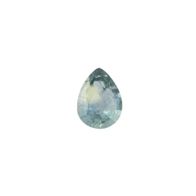 0.93ct Pear Cut Blue Green Montana Sapphire SF202