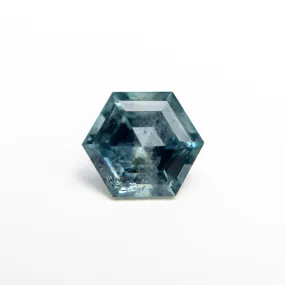 1.49ct 7.71x6.70x4.14mm Hexagon Step Cut Sapphire 19376-02