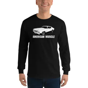 1971 Chevelle American Muscle Long Sleeve T-Shirt