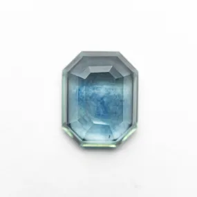 2.08ct 8.14x6.51x3.16mm Cut Corner Rectangle Rosecut Sapphire 21603-21