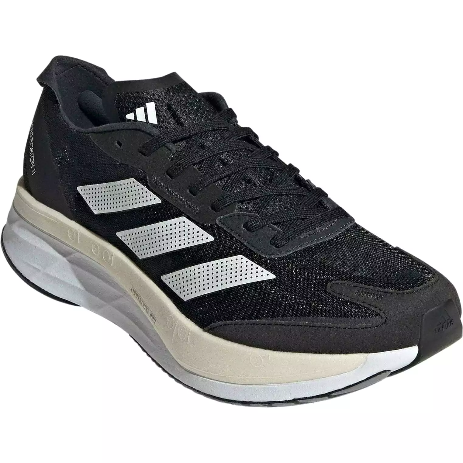 adidas Adizero Boston 11 Mens Running Shoes - Black