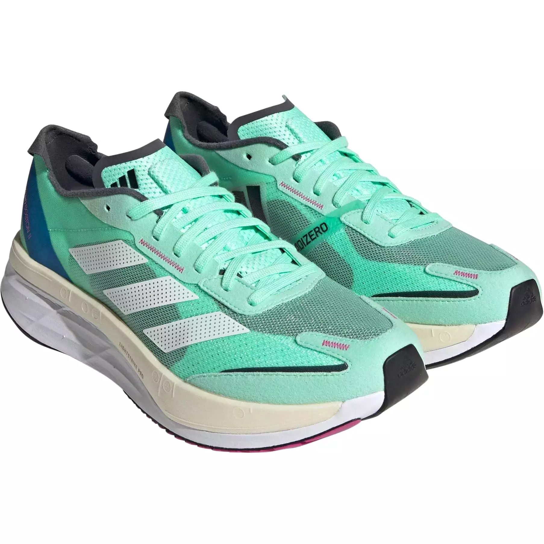 adidas Adizero Boston 11 Mens Running Shoes - Green