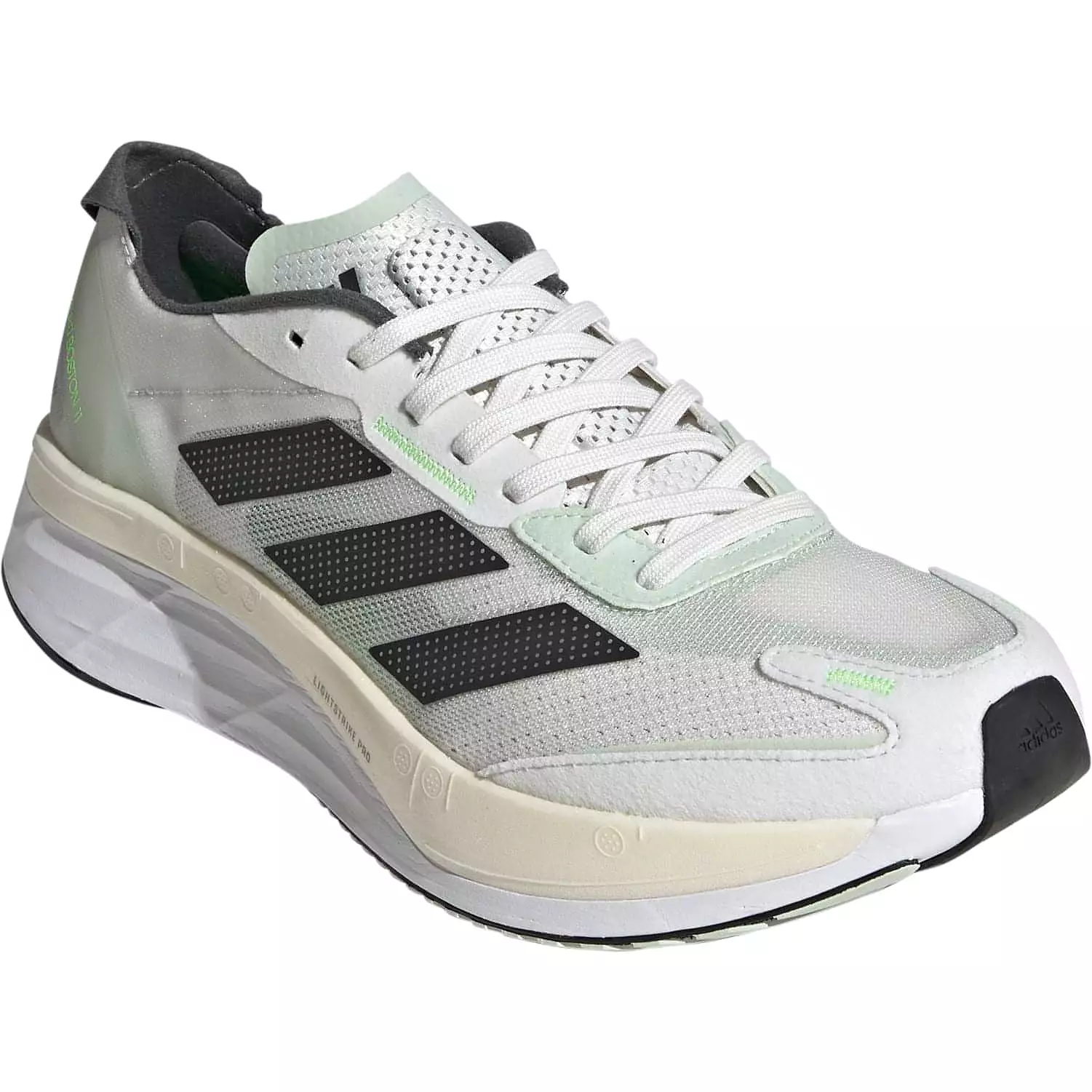 adidas Adizero Boston 11 Mens Running Shoes - White