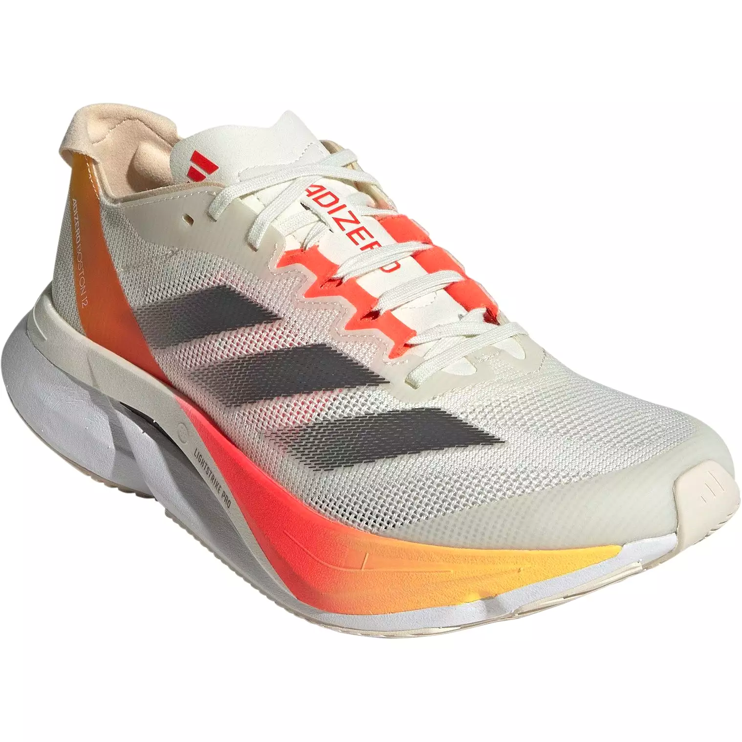 adidas Adizero Boston 12 Womens Running Shoes - White