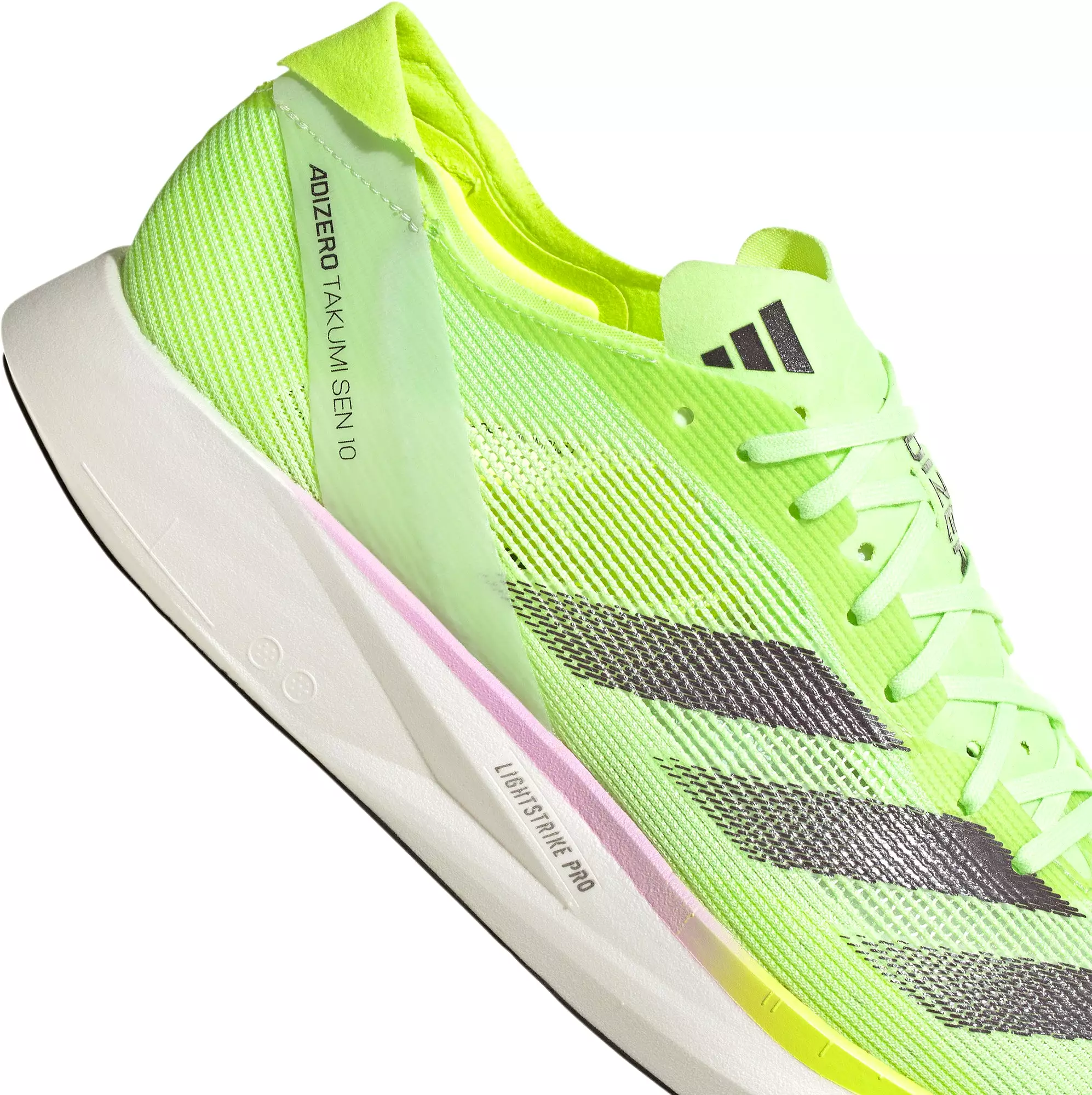 adidas Adizero Takumi Sen 10 Mens Running Shoes - Green