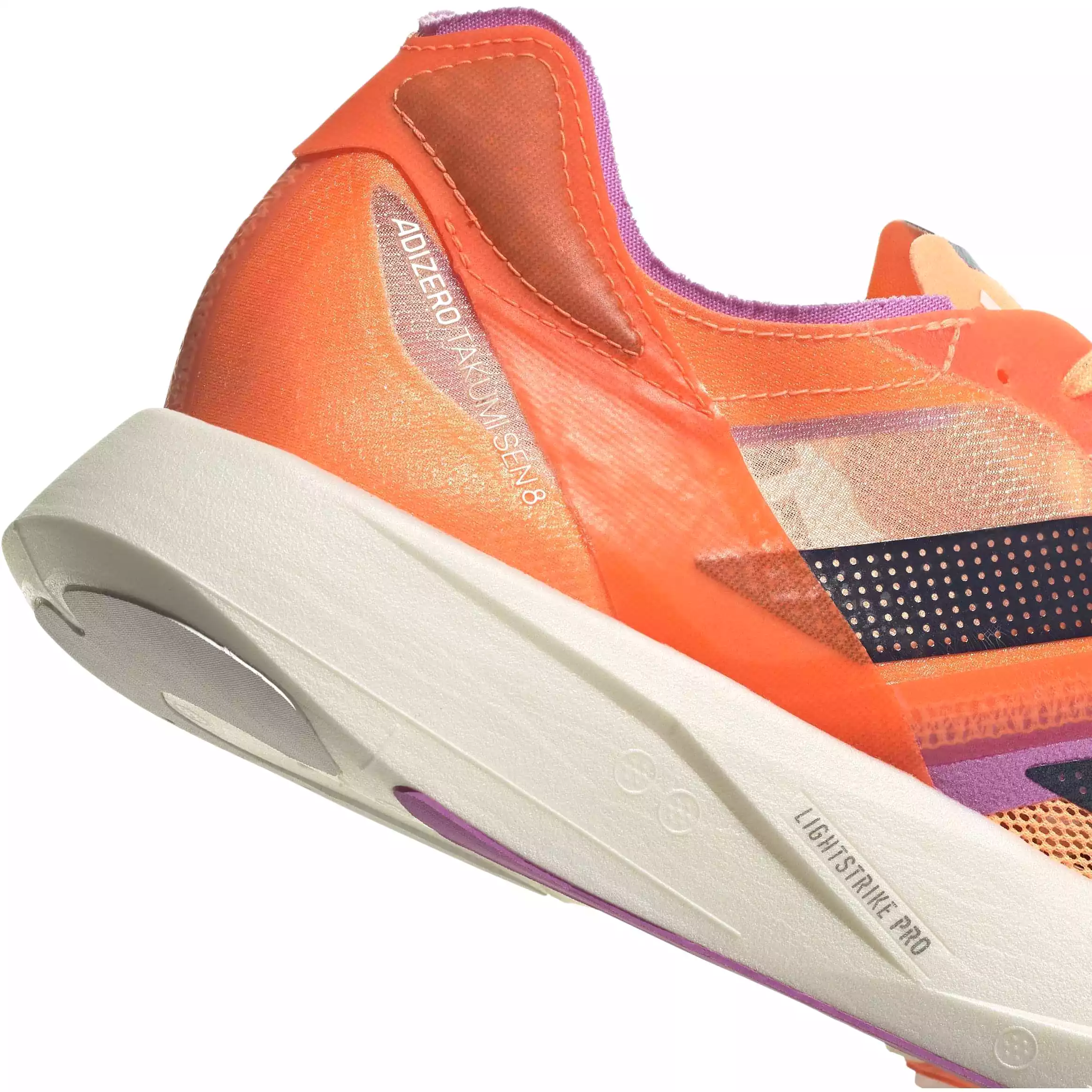 adidas Adizero Takumi Sen 8 Running Shoes - Orange