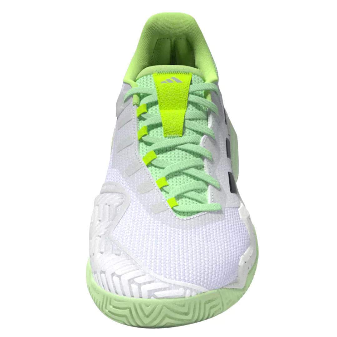 Adidas Barricade 13 Mens Tennis Shoes - White/Black/Green