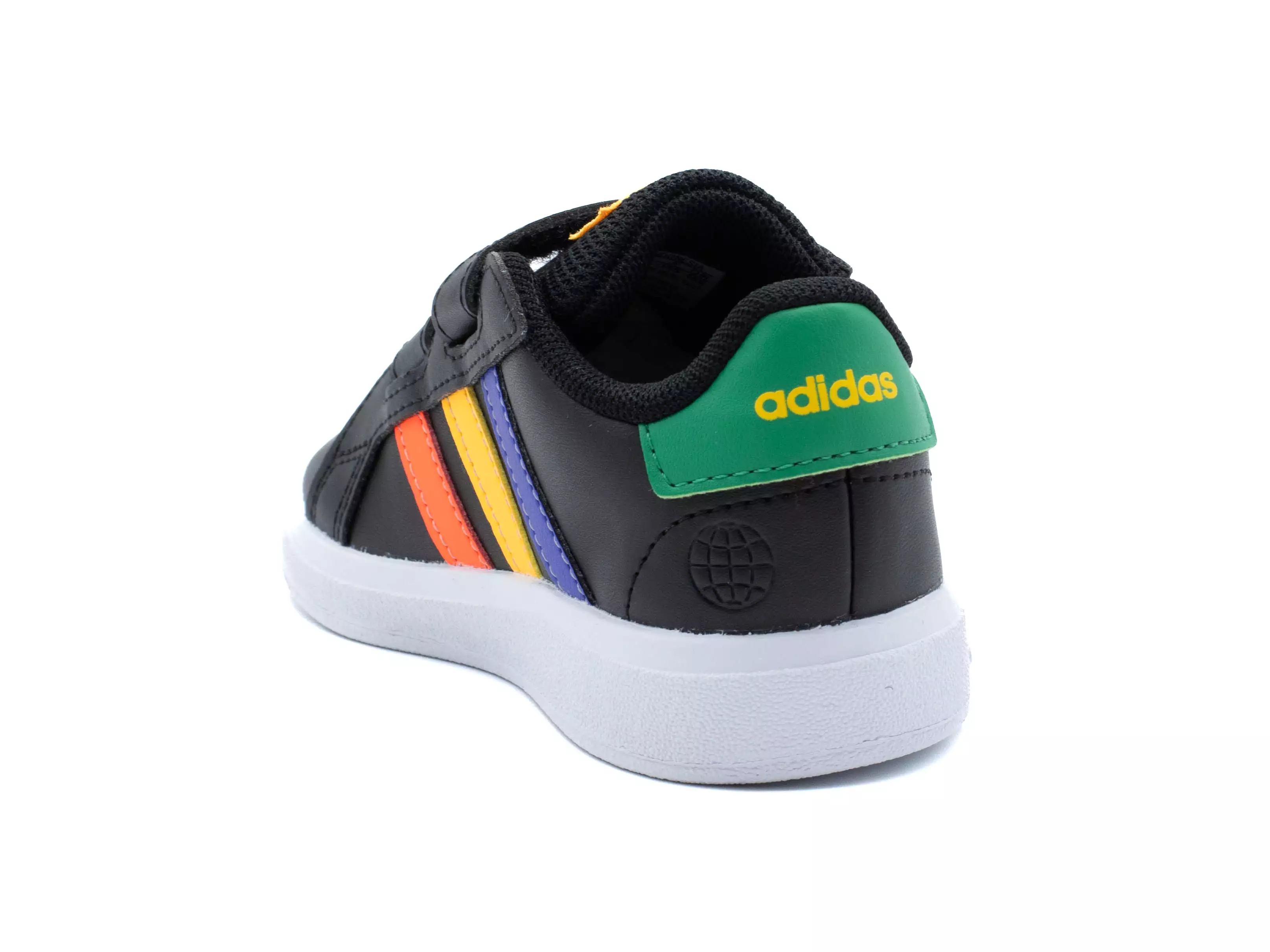 ADIDAS GRAND COURT COURT ELASTIC LACE AND TOP STRAP SHOES