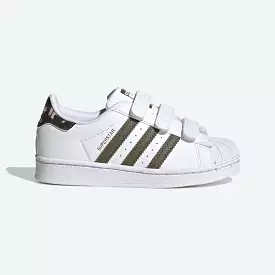 Adidas - Kids Superstar White/Camo HQ4285