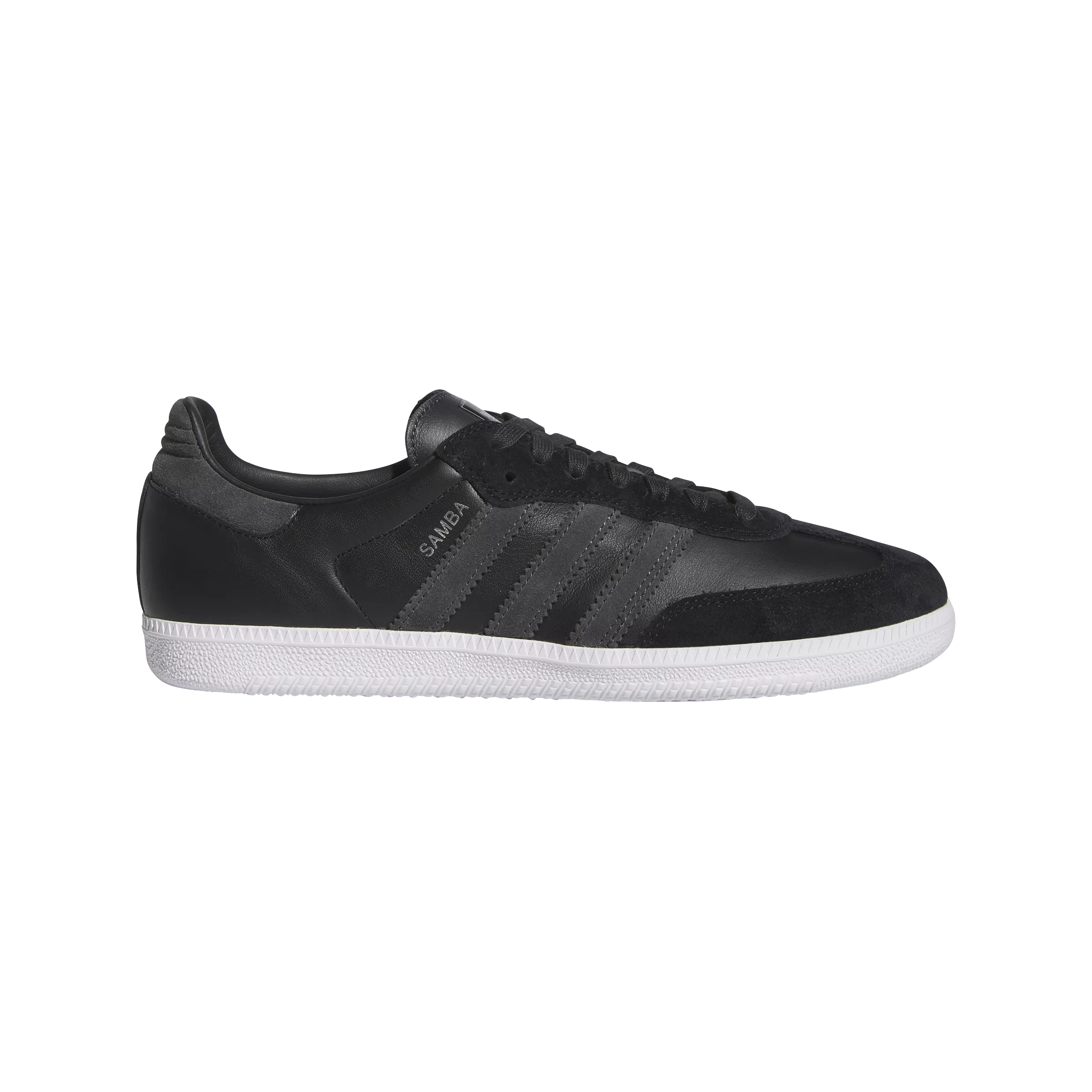 Adidas Samba ADV - Core Black/Carbon/Silver Metallic