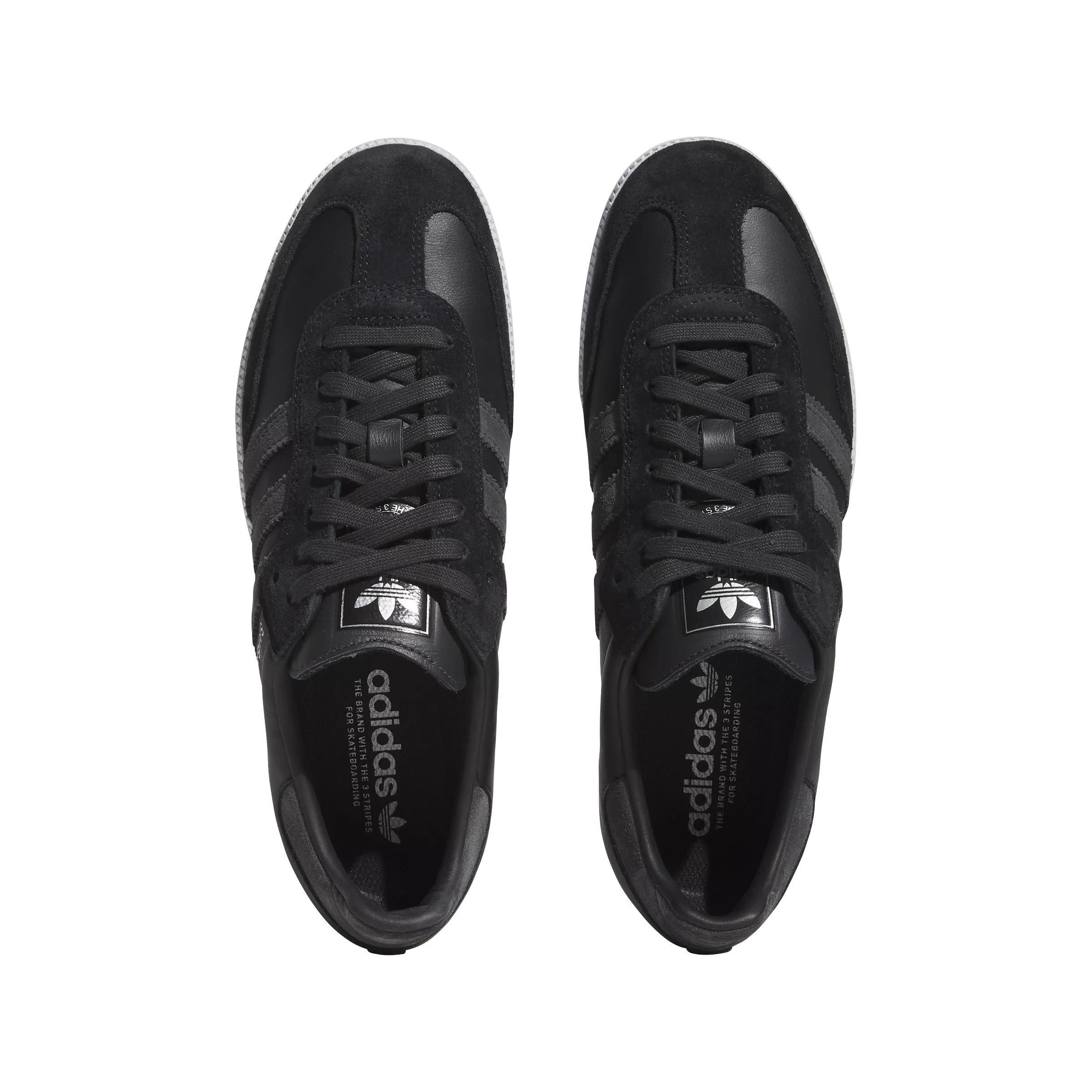 Adidas Samba ADV - Core Black/Carbon/Silver Metallic