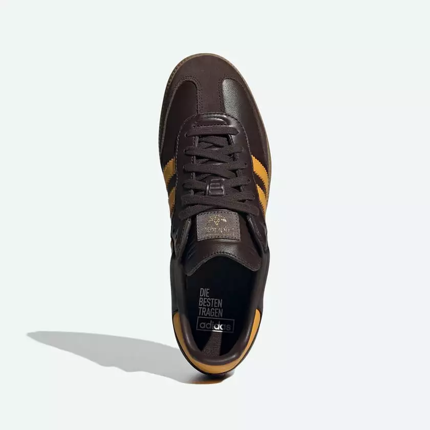 Adidas SAMBA Brown/Yellow