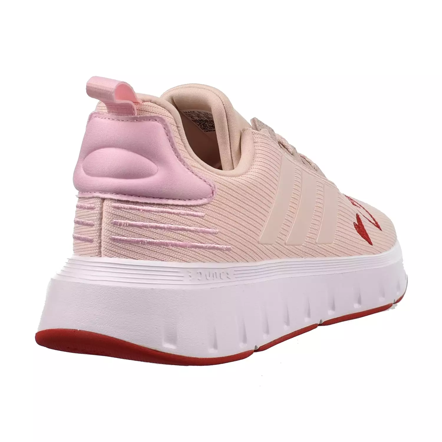 Adidas Swift Run 23 Hearts J Big Kids' Shoes Pink-Red