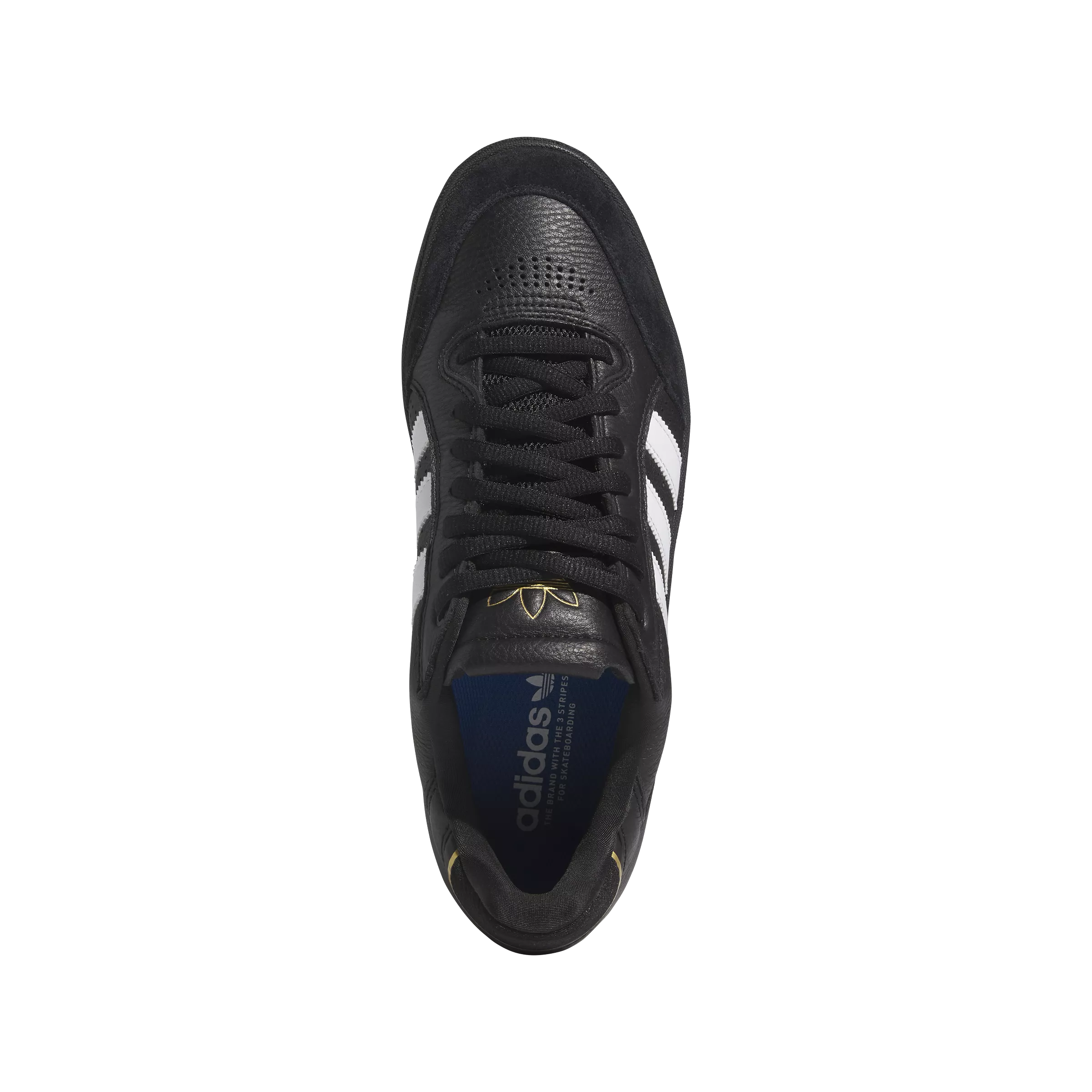 Adidas Tyshawn Low - Core Black/Cloud White/Gold Metallic