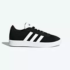 Adidas VL Court 2.0 Kids Shoe Black and White