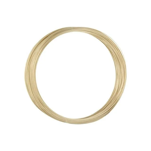 Craft Wire, Round 28 Gauge Half Hard, Gold Filled (1/2 Troy Ounce)