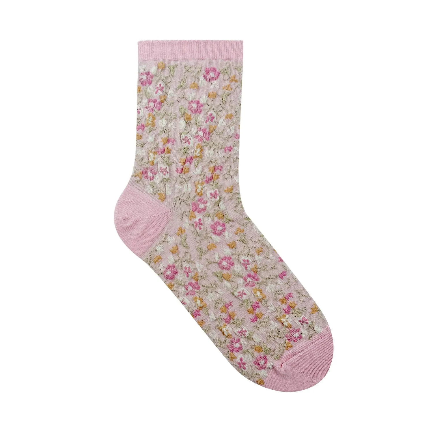 Crew Mori Garden Flower Socks