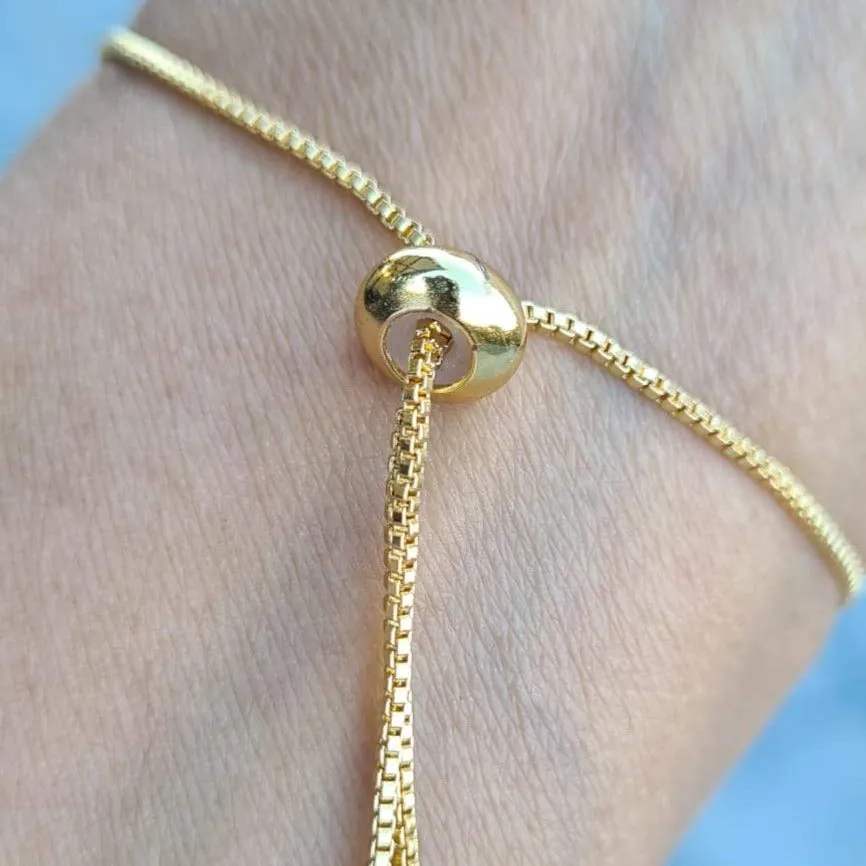 Gold Filled Evil Eye Bracelet-Clearance