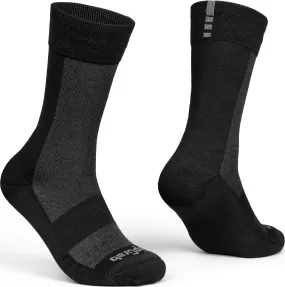 Gripgrab Alpine Merino High Cut Winter Socks Black | Buy Gripgrab Alpine Merino High Cut Winter Socks Black here | Outnorth