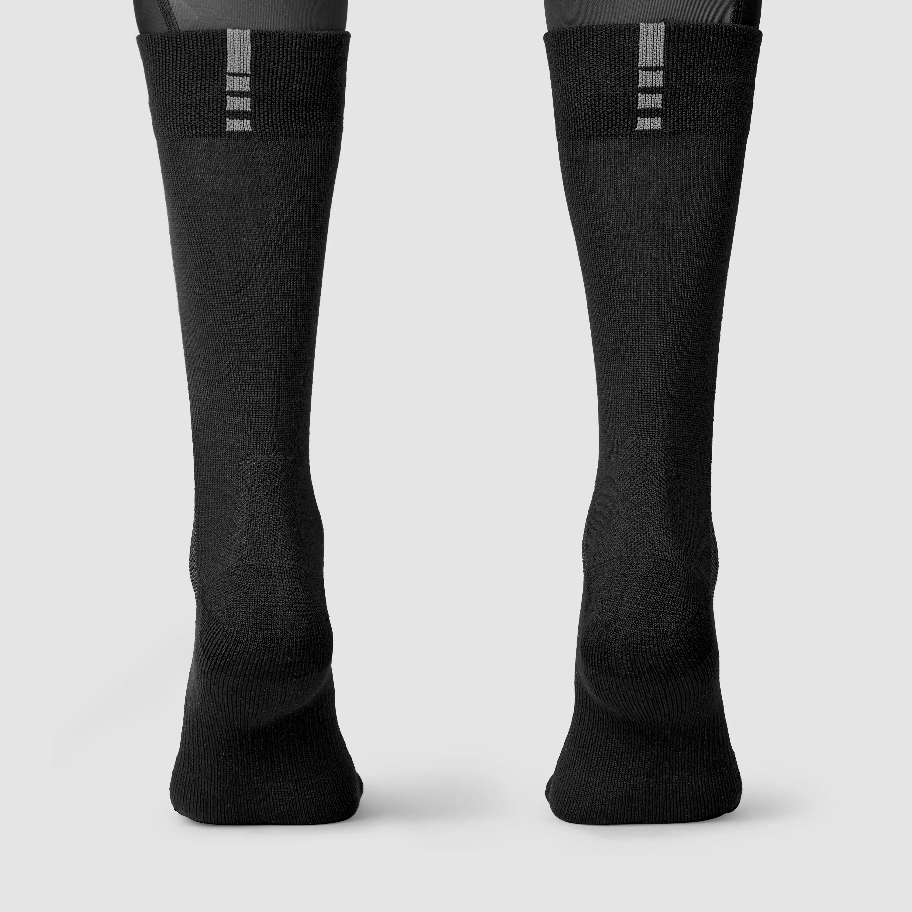 Gripgrab Alpine Merino High Cut Winter Socks Black | Buy Gripgrab Alpine Merino High Cut Winter Socks Black here | Outnorth