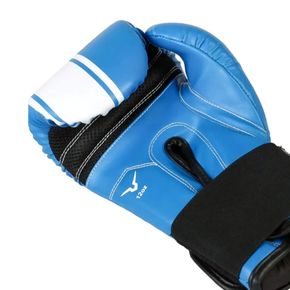 Invincible Tejas Fitness Training Boxing Gloves (Blue/White)