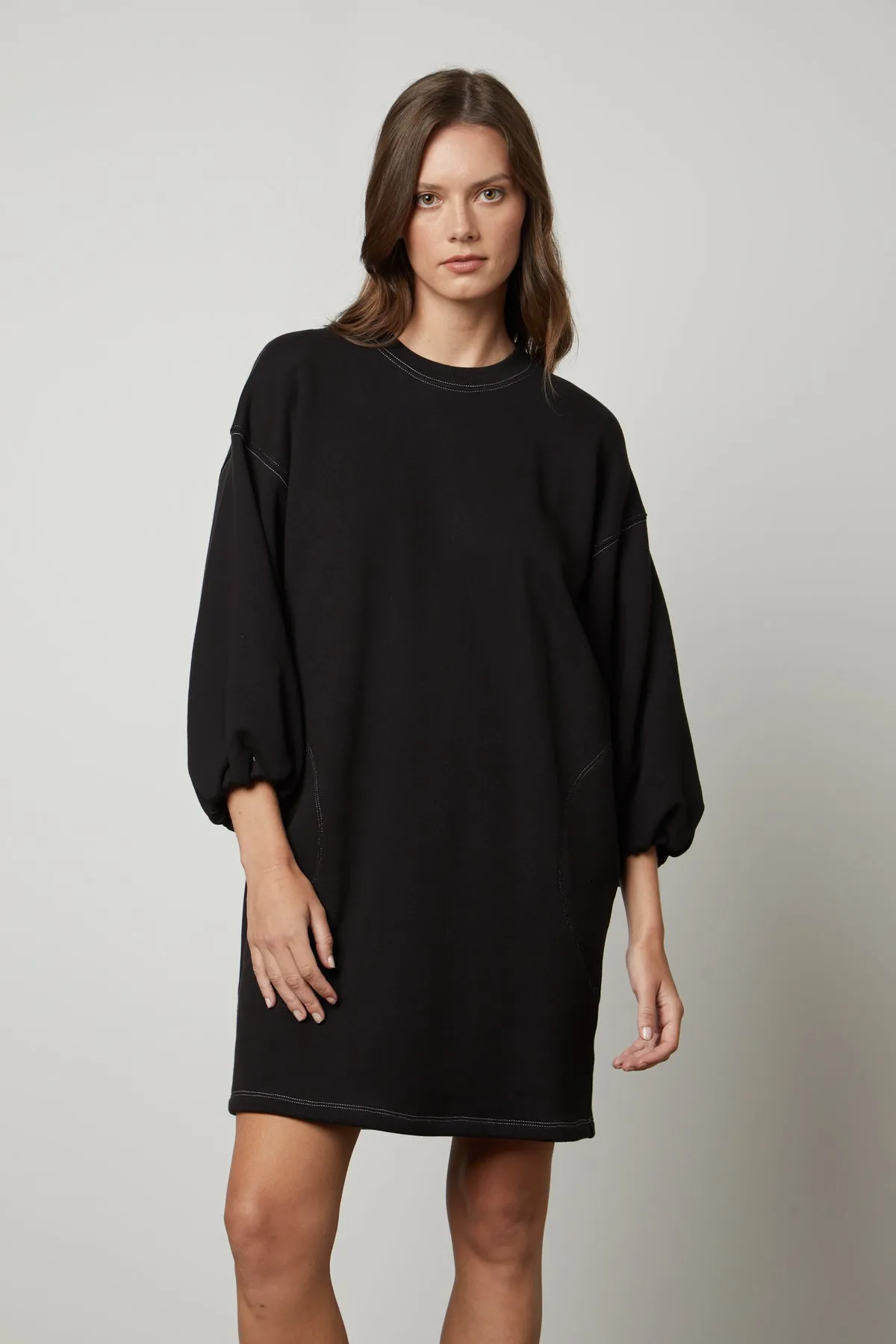 JENSEN PUFF SLEEVE DRESS