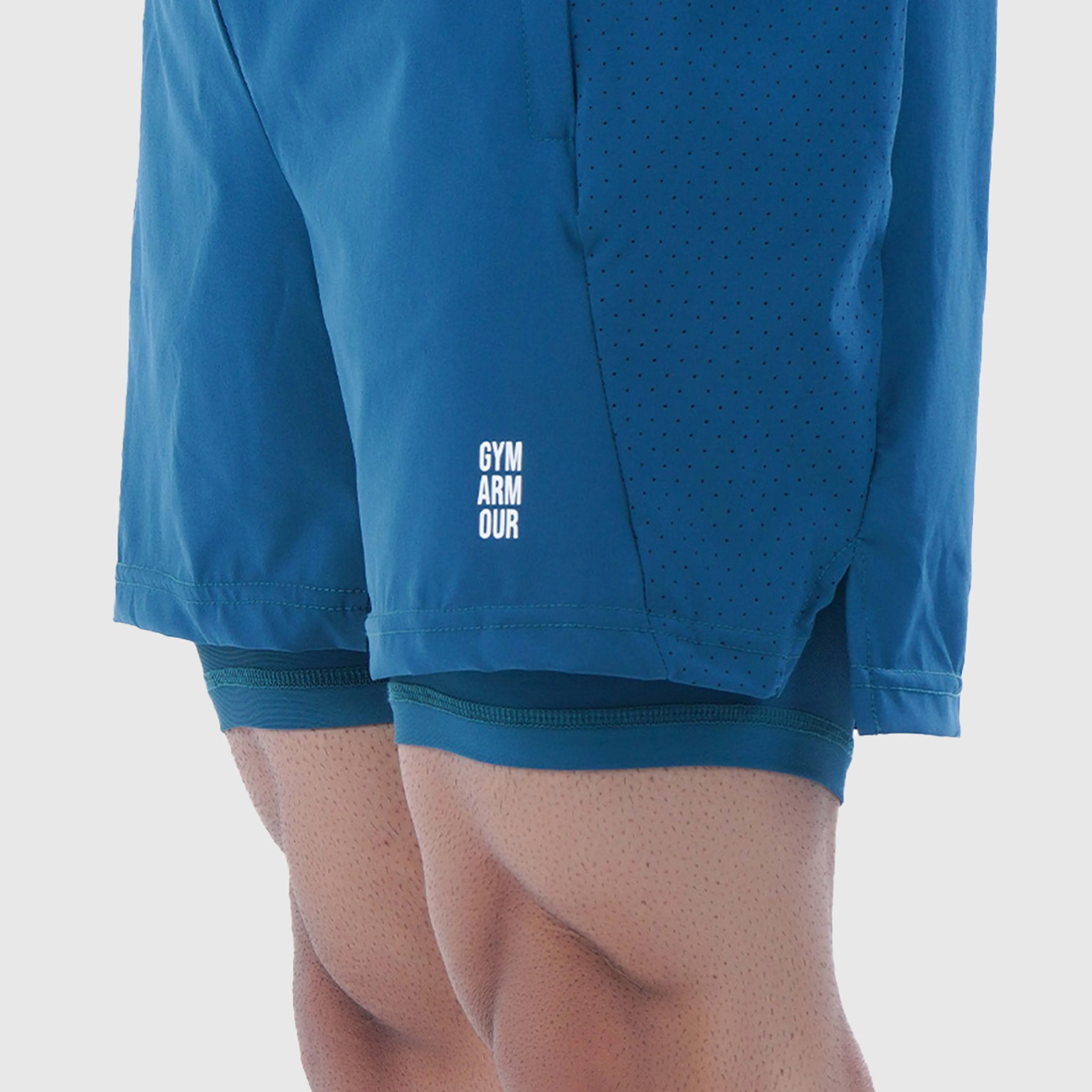 Laser Grip Shorts (Teal)