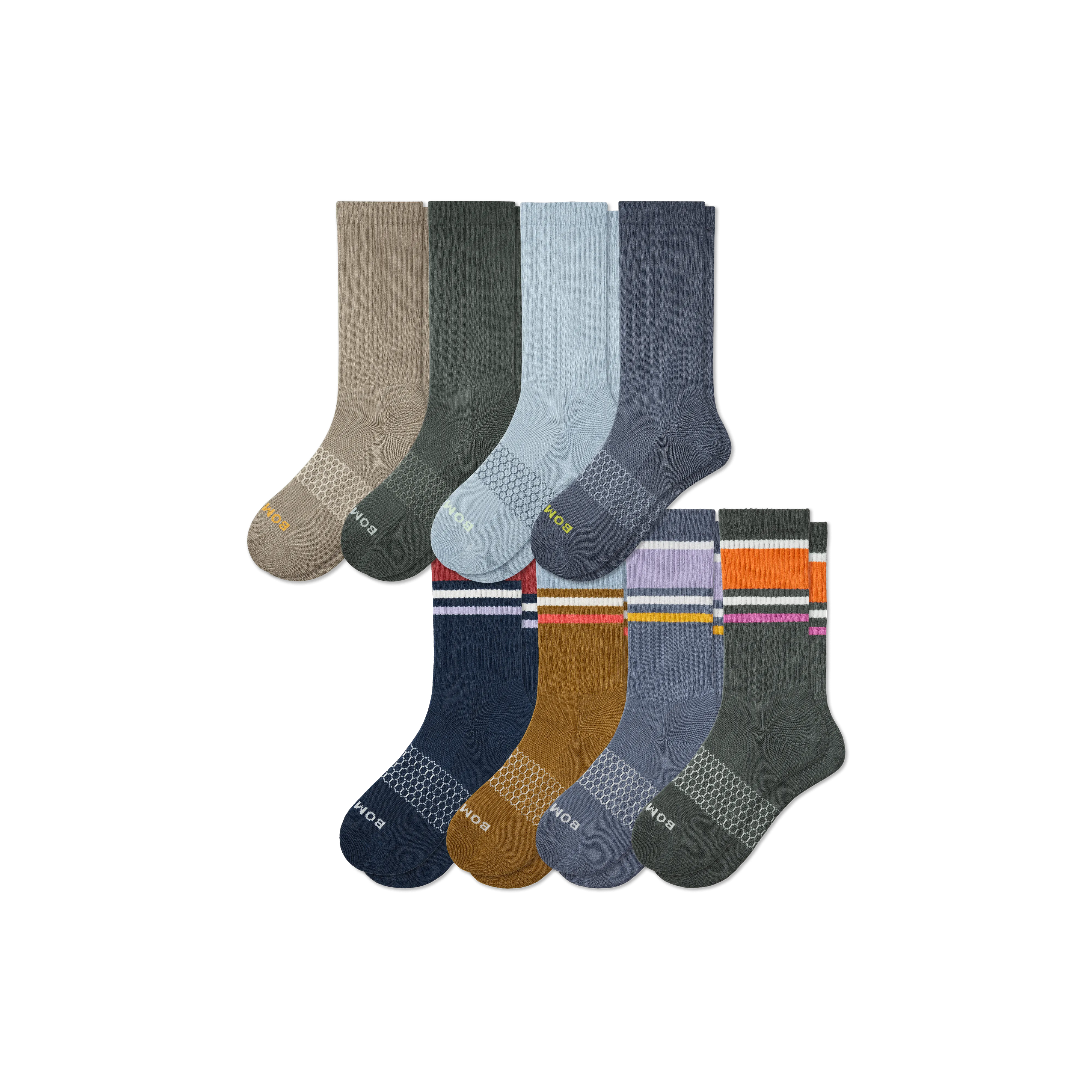 Men's Calf Sock 8-Pack