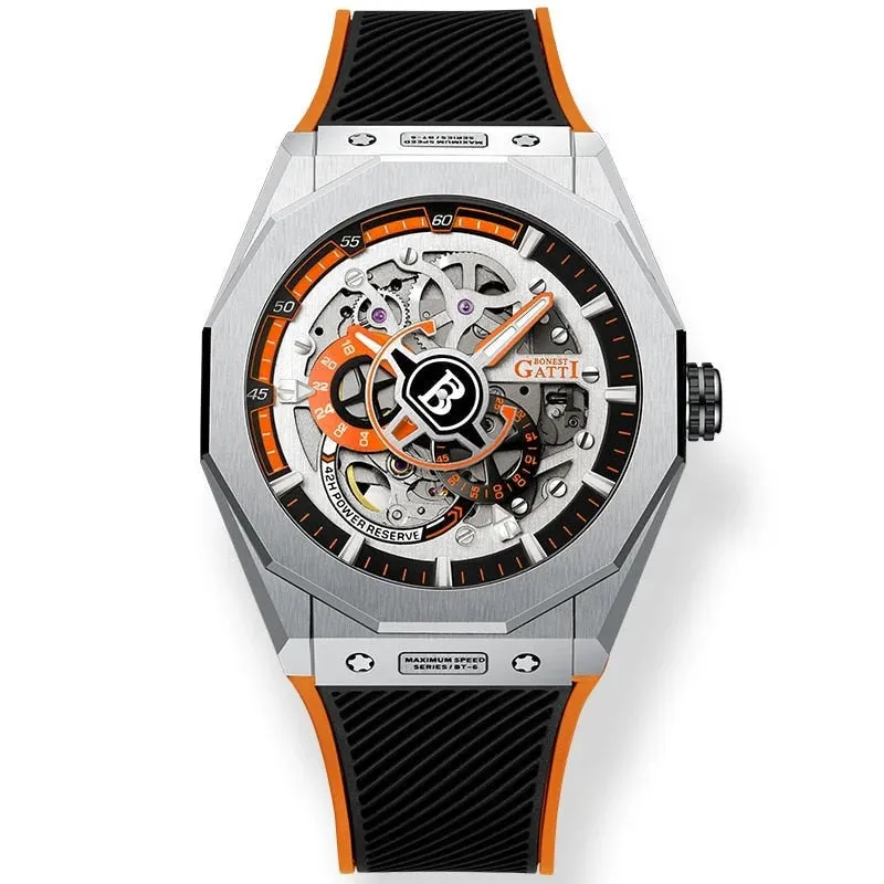 Men's Luxury Automatic Mechanical Waterproof Business Wristwatch