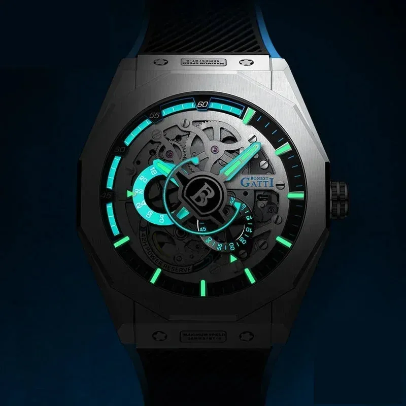 Men's Luxury Automatic Mechanical Waterproof Business Wristwatch