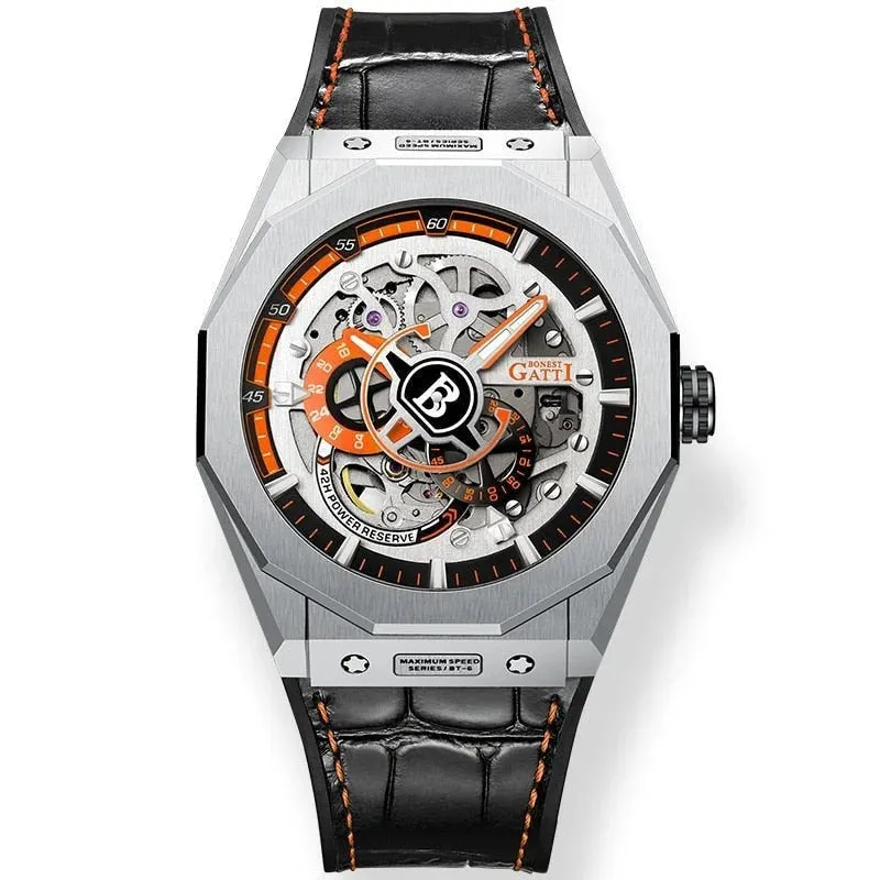 Men's Luxury Automatic Mechanical Waterproof Business Wristwatch