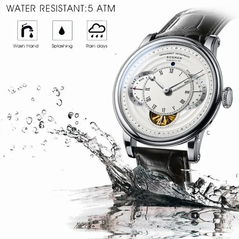 Men's Luxury Automatic Movement Waterproof Mechanical WristWatch