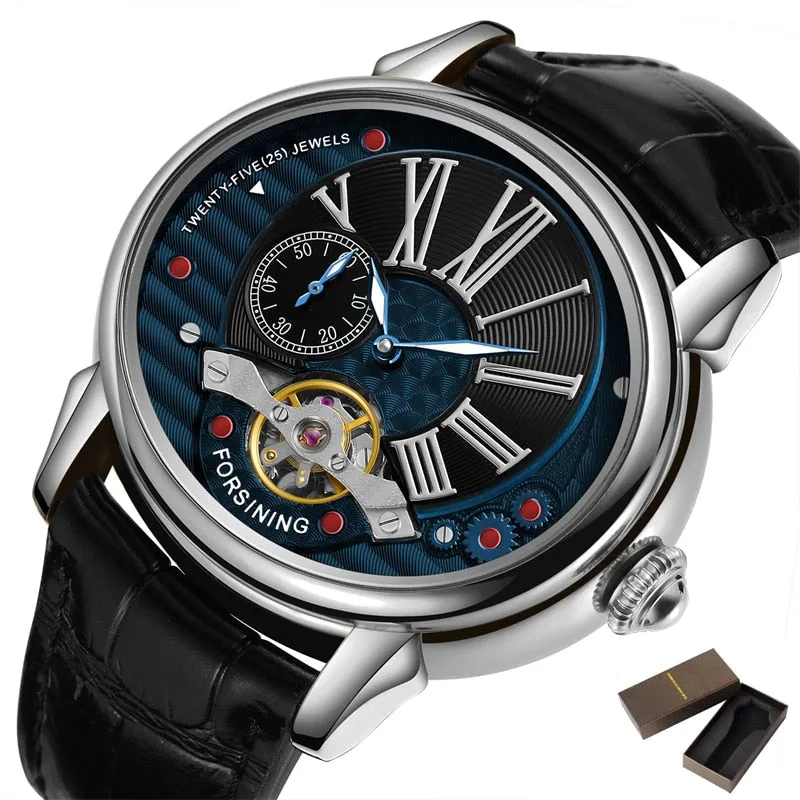 Men's Luxury Flying Tourbillon Waterproof Automatic Mechanical Wristwatch