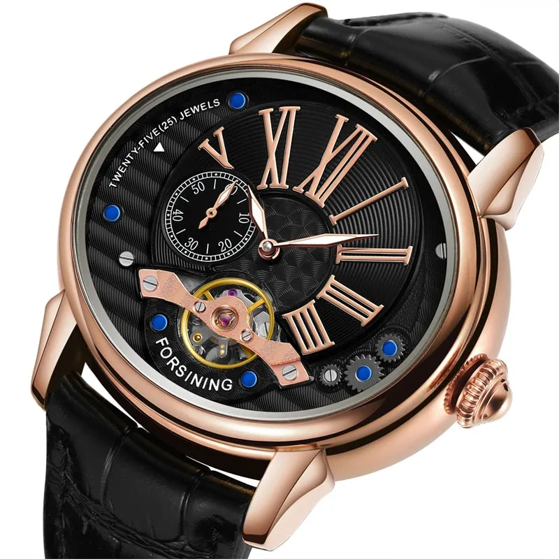 Men's Luxury Flying Tourbillon Waterproof Automatic Mechanical Wristwatch