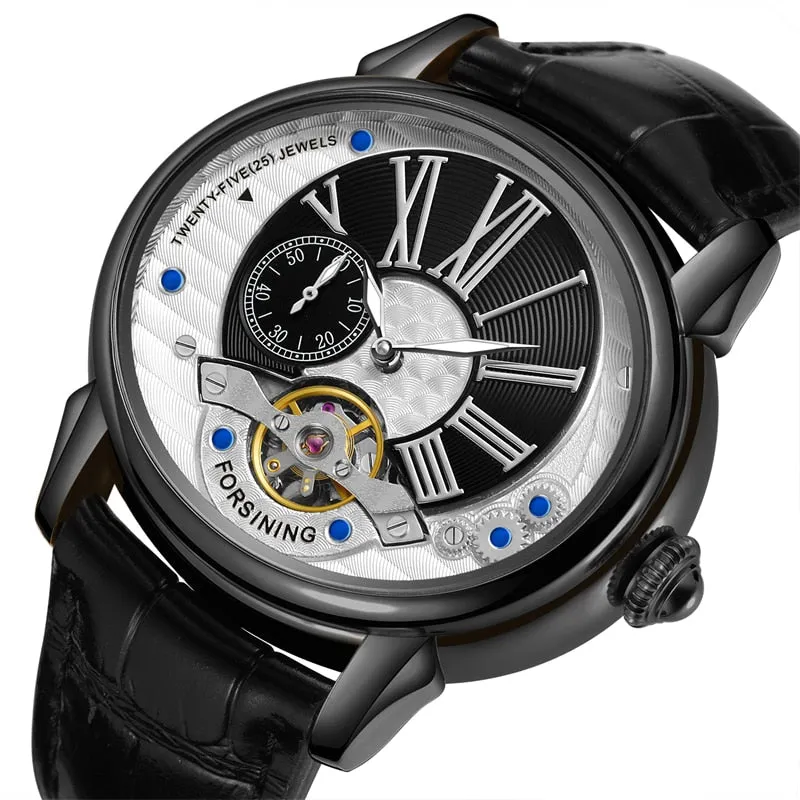 Men's Luxury Flying Tourbillon Waterproof Automatic Mechanical Wristwatch