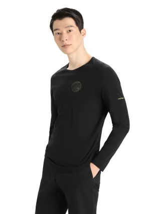 Men's Merino 200 Oasis LS Crew Neck Alps 3D