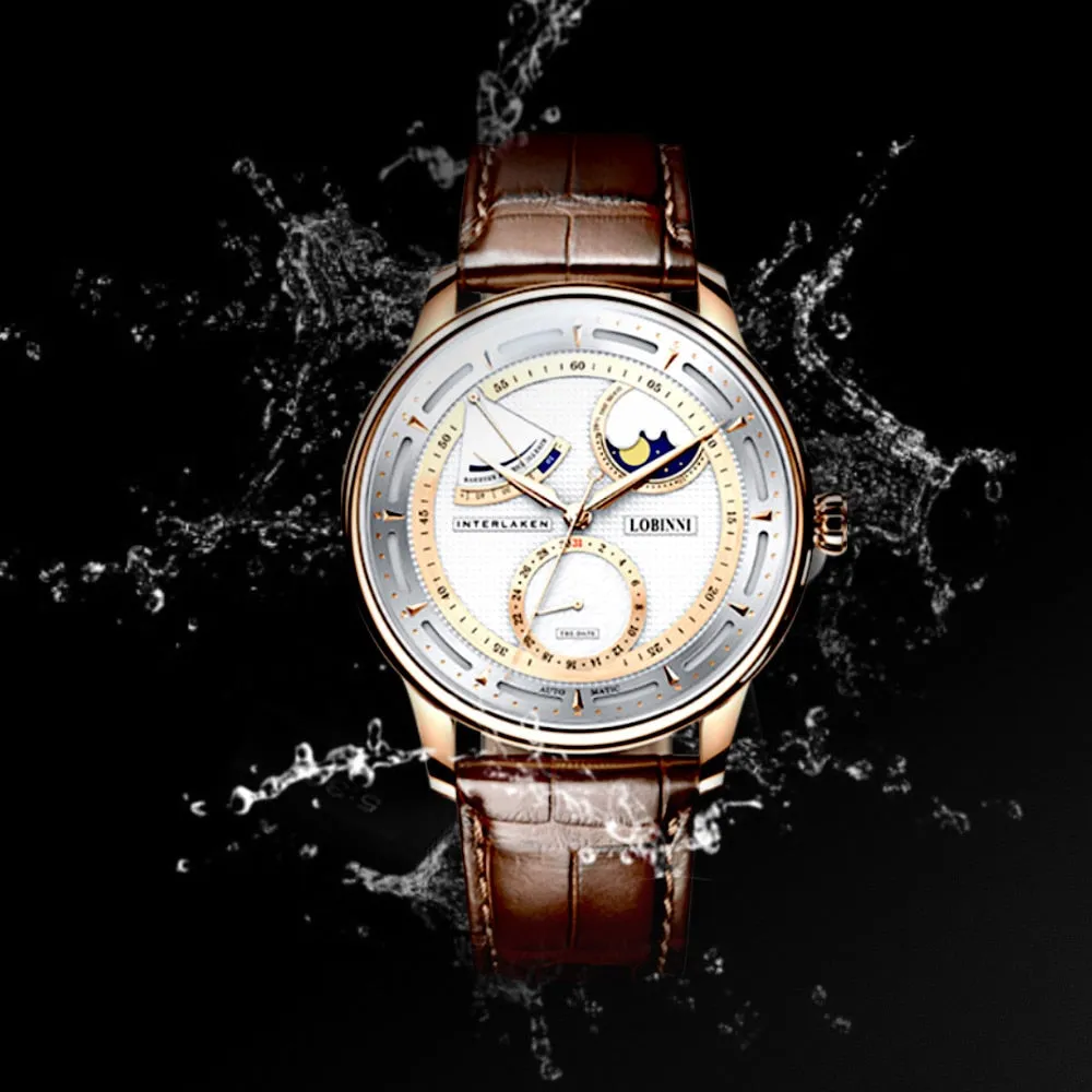 Men's Sapphire Waterproof Luminous Seagull Automatic Mechanical Watch