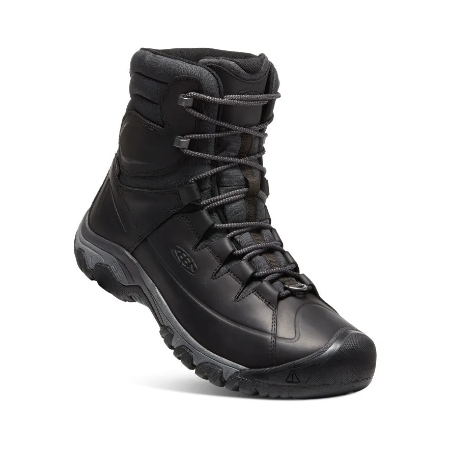 Men's Targhee High Lace Waterproof Boot  |  Black/Raven