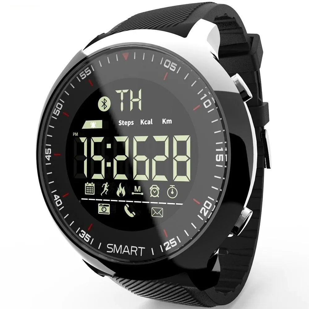 Men's Waterproof Swimming Bluetooth Outdoor Sport Smartwatch with Pedometer