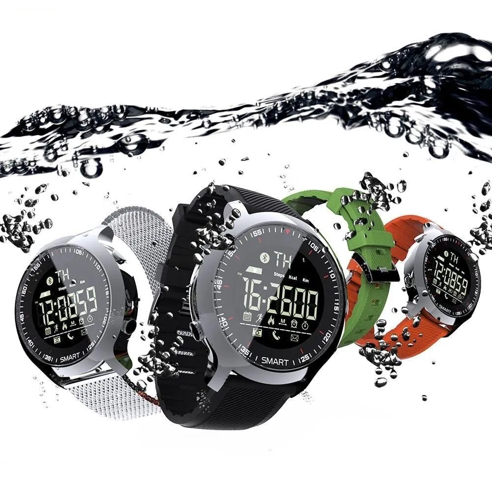 Men's Waterproof Swimming Bluetooth Outdoor Sport Smartwatch with Pedometer