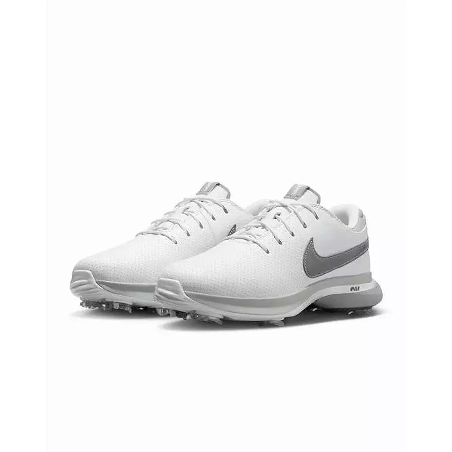 Nike Men's Air Zoom Victory Tour 3 Spiked Golf Shoe - White/Grey