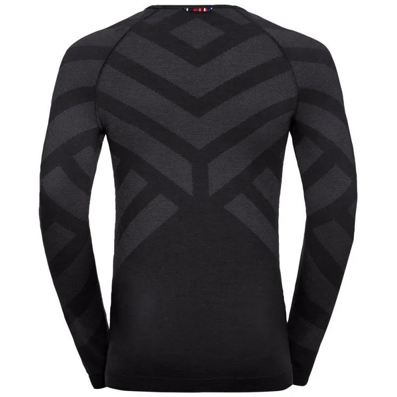 Odlo  Natural + Kinship Warm - Long Sleeve Base layer Top - Uomo