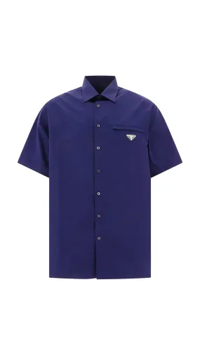 Poplin Shirt - Dark Blue