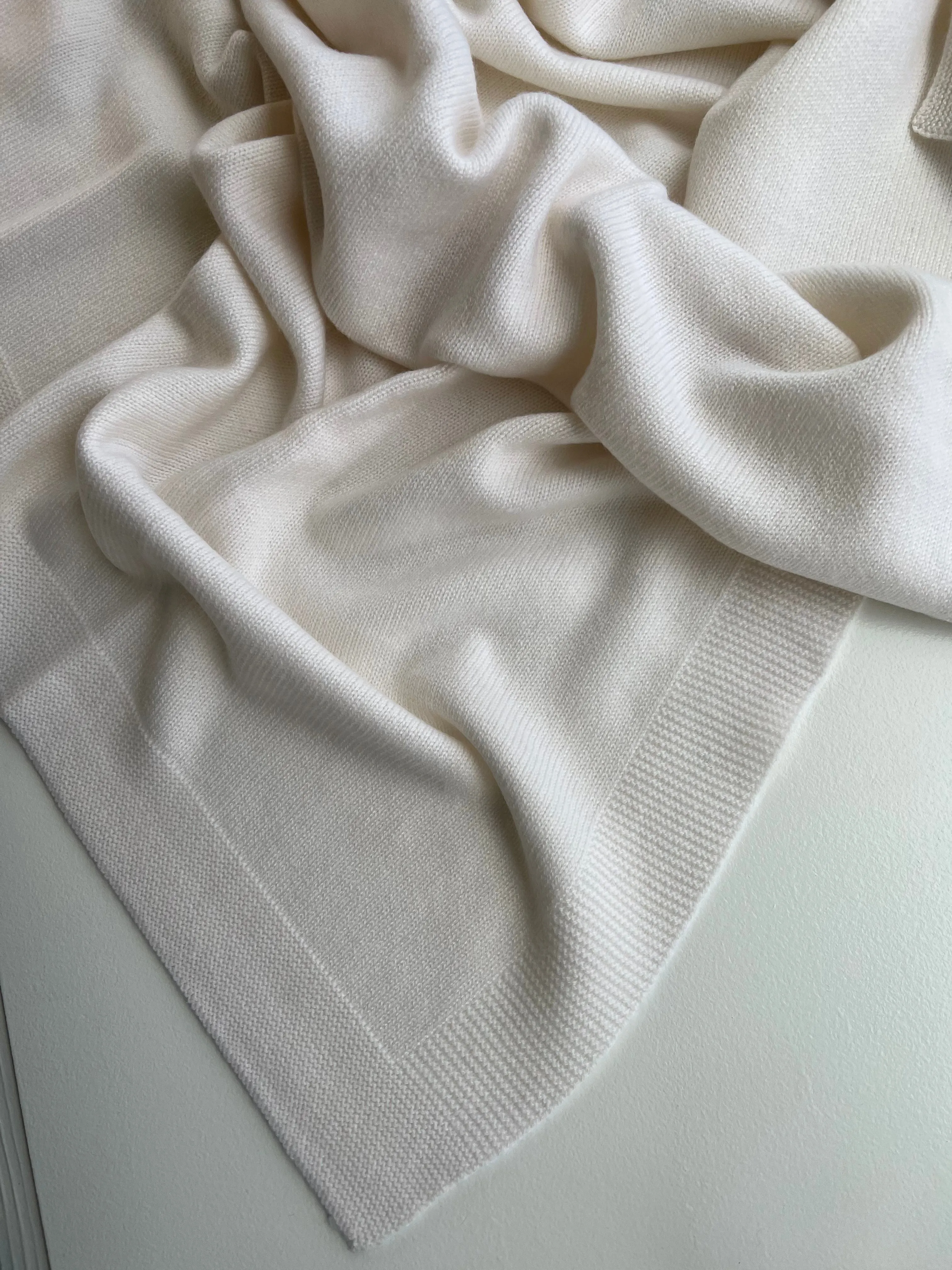 Pre - Order - 100% Cashmere Baby Blanket | Cream