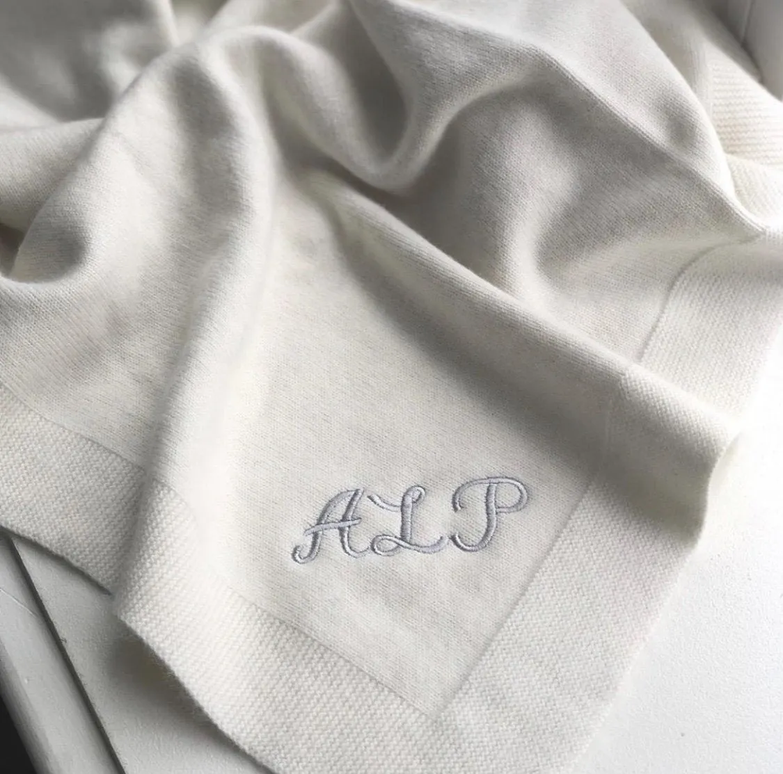 Pre - Order - 100% Cashmere Baby Blanket | Cream