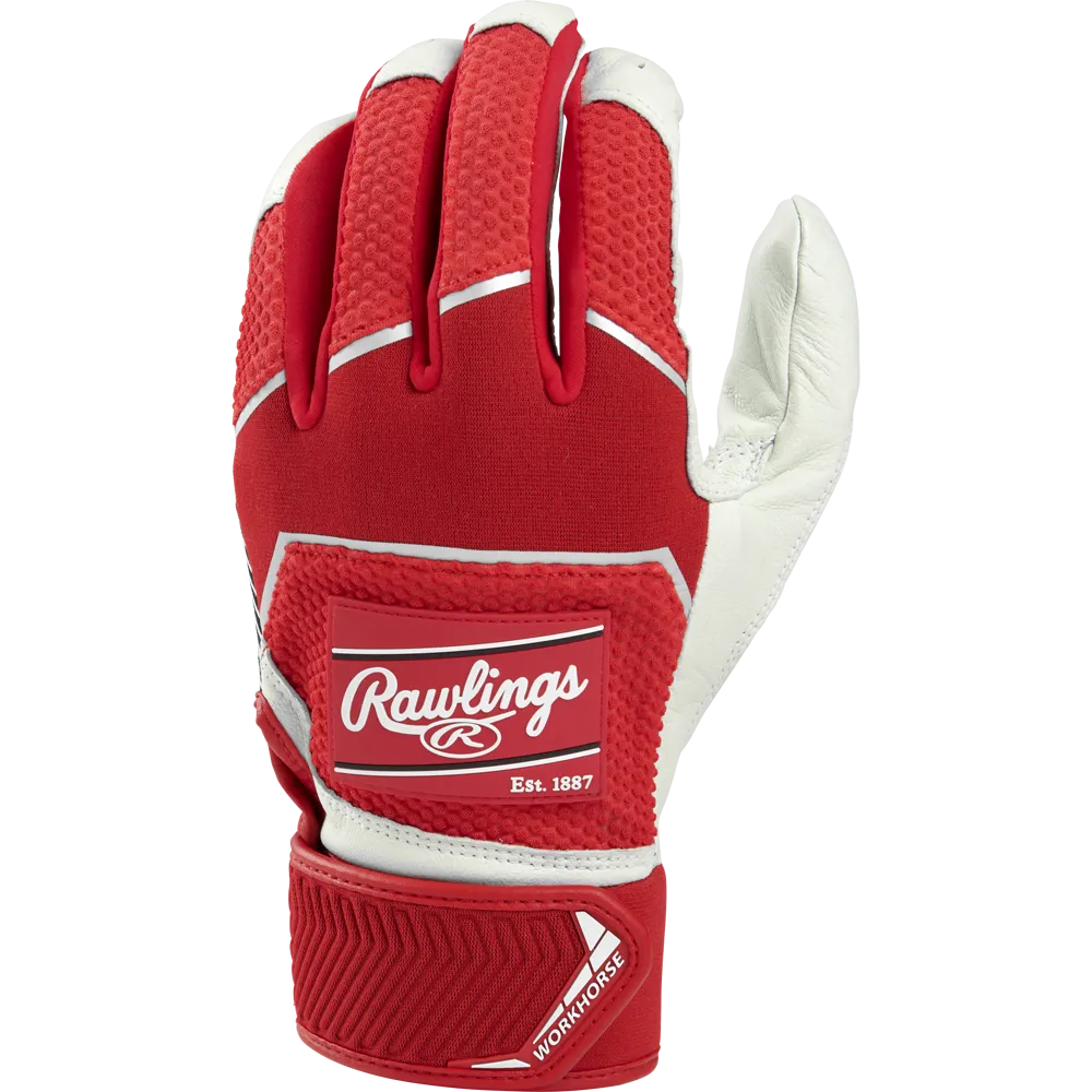 Rawlings Workhorse Adult Batting Gloves: WH22BG