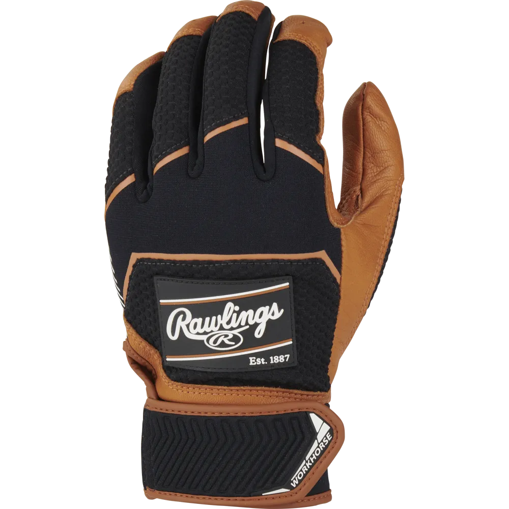 Rawlings Workhorse Adult Batting Gloves: WH22BG